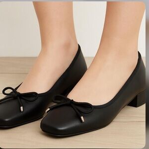 Jellypop Black Ballet Loafers